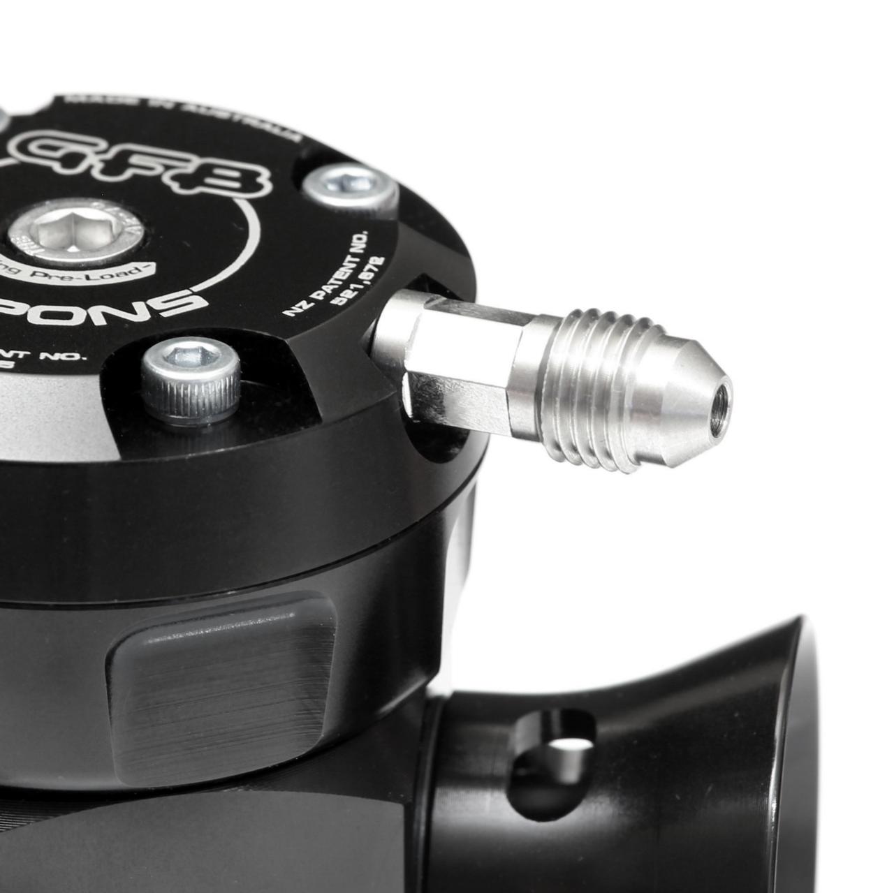 GFB BOV-to-AN-4 Male Flare Vacuum Adaptor GFB Blow Off Valve Conversion
