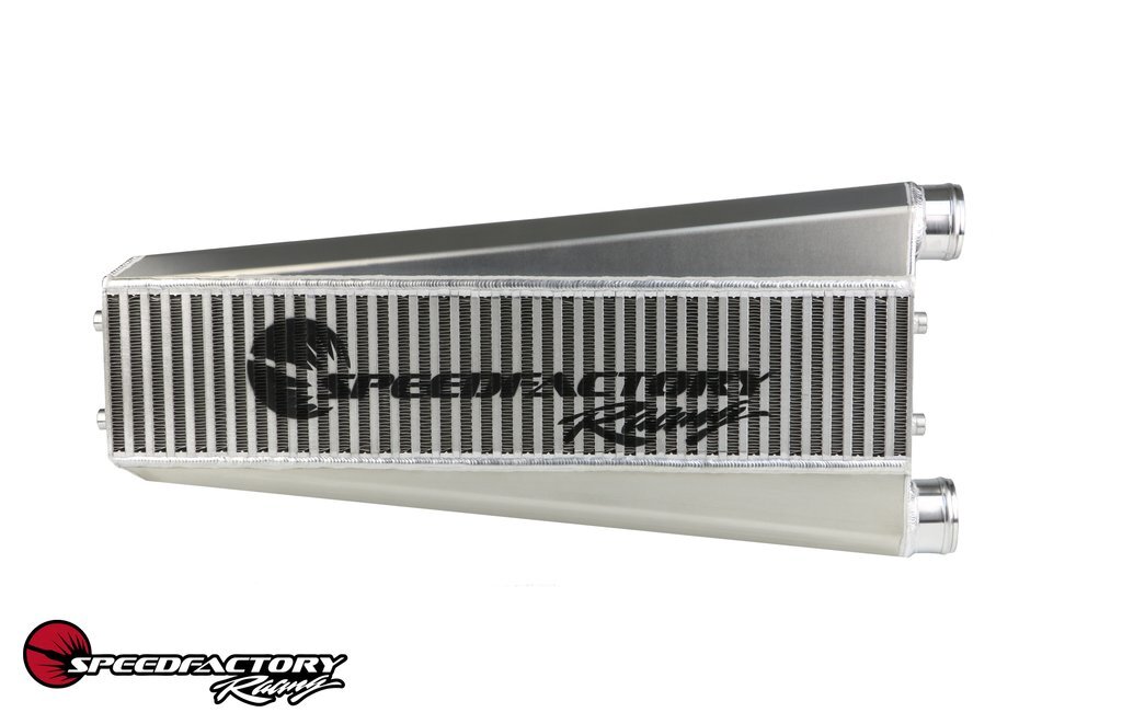 Speedfactory Racing Vertical Flow Intercooler - 27X6X3 2.5&Quot; Inlet/Outlet