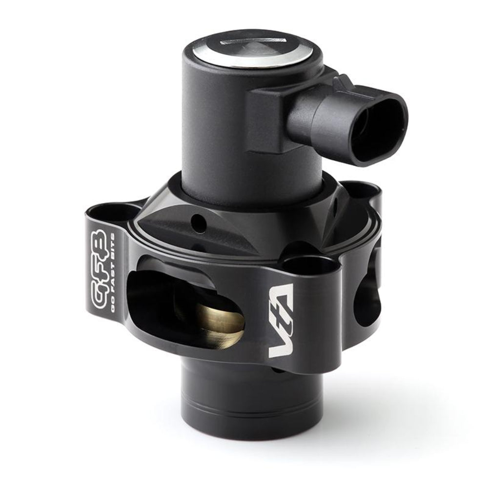 GFB VTA (vent-to-atmosphere) with integrated solenoid for late-model VW and Audi