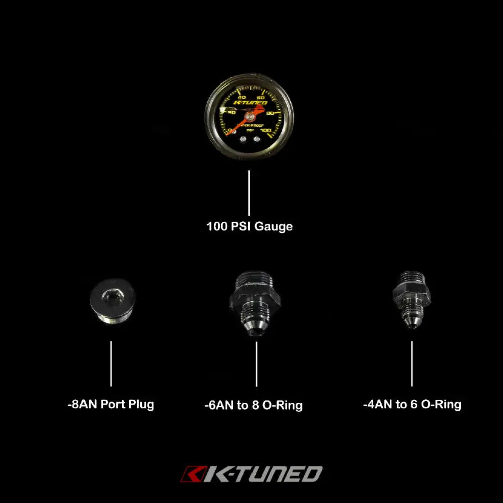K-Tuned 8AN HP Fuel Pressure Regulator (FPR)