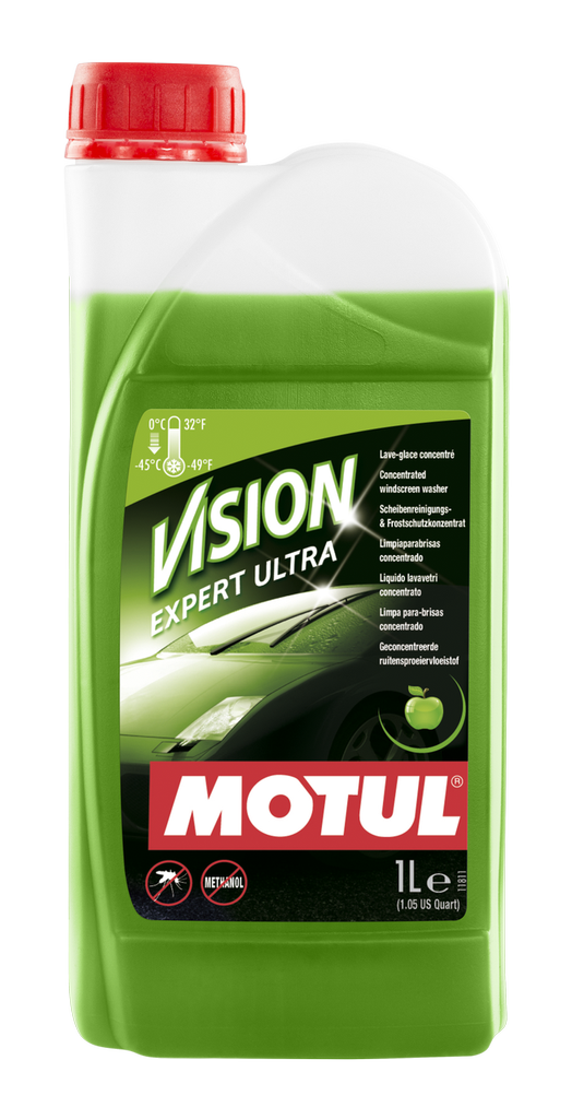 Motul Vision Expert Ultra Windscreen Washer Fluid 1L