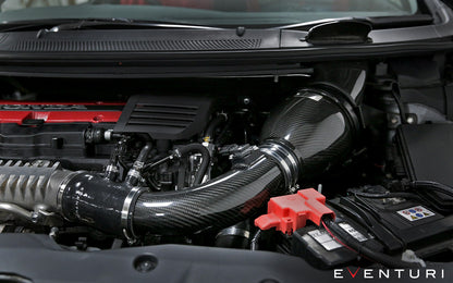 Eventuri Carbon Fibre Intake V2 Upgraded Carbon Tube Honda Civic Type R FK2