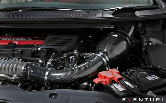 Eventuri Carbon Fibre Intake V2 Upgraded Carbon Tube Honda Civic Type R FK2