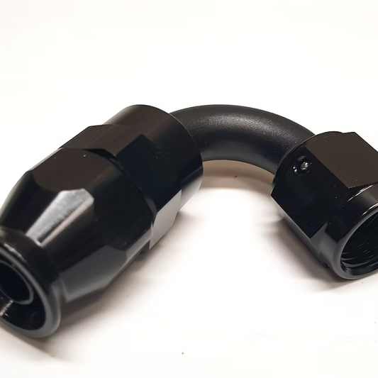 Swivel 120 degree elbow - AN4 - AN10 for PTFE/Teflon