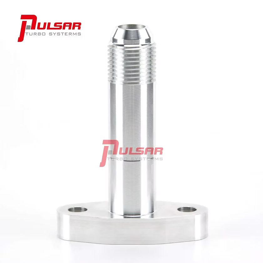 -10 AN Extended Oil Drain Flange Install Kit for T4 Turbo