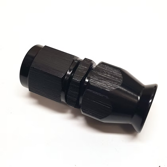 Straight swivel hose end - AN4 - AN10 for PTFE/Teflon