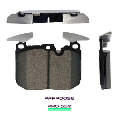 Probite PRO-550 Performance Front Brake Pads BMW M135 M140 F20 F21 12-19 112mm x 91mm