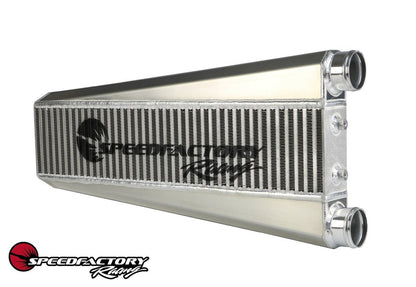 Speedfactory Racing Vertical Flow Intercooler - 27X6X3 2.5&Quot; Inlet/Outlet