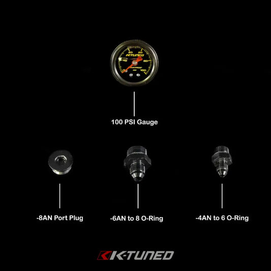 K-Tuned 8AN HP Fuel Pressure Regulator (FPR)