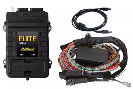 Haltech Elite 2500 + Premium Universal Wire-in Harness Kit 2.5m