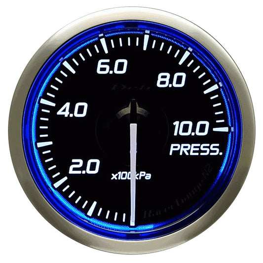 Defi Racer N2 Boost Gauge - 60mm - 3 Bar