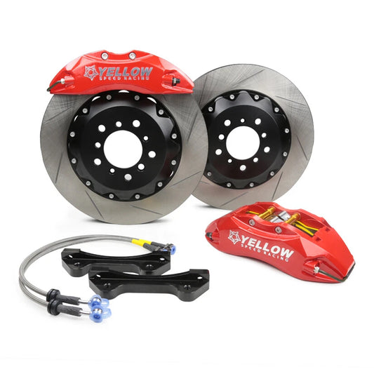 Yellow Speed Racing YSR 356mm Slotted Disc 6 Pot Front Big Brake Kit BBK Volkswagen Golf GTI Mk7 13-20