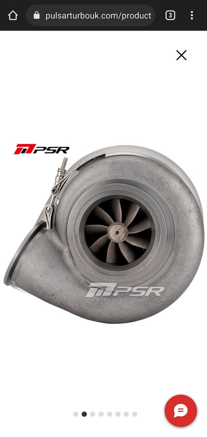 PSR CLASS LEGAL 6275G DUAL BALL BEARING TURBO V-BAND COMPRESSOR COVER OUTLET